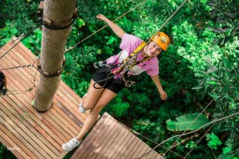 Flying Hanuman: Multiple Ziplines Through Tropical Jungle | Phuket