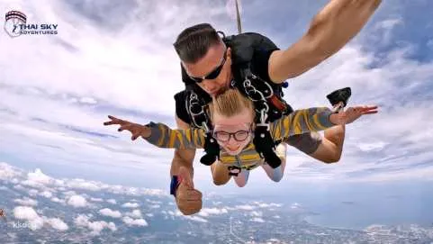 Tandem Skydiving by Thai Sky Adventures Pattaya with Hotel Transfer | Thailand
