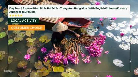 Day Tour | Explore Ninh Binh: Bai Dinh - Trang An - Hang Mua (With Multiple Languages Tour Guides and Multiple Tour Options)