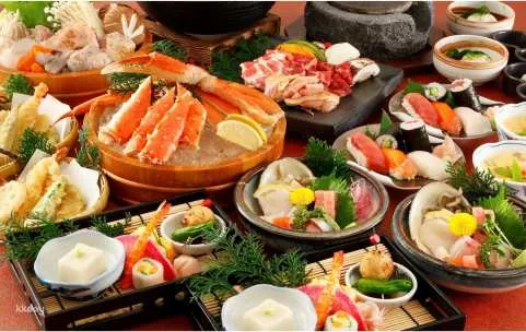 Hokkaido Gourmet｜Hokkai Fish Susukino Branch｜5 kinds of seafood course