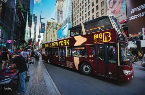 New York Big Bus Hop-On-Hop-Off Sightseeing Bus Tour