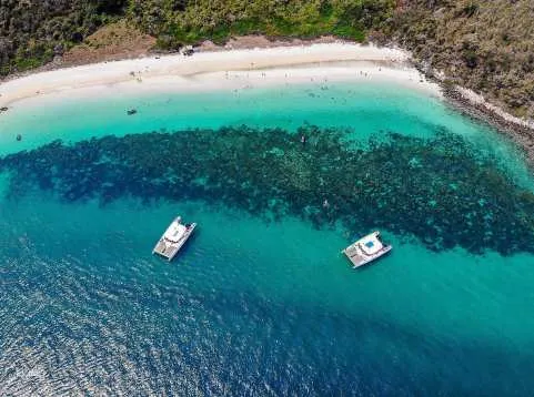 Koh Phai, Koh Rin & Monkey Island Day Tour by Sailing Catamaran | Pattaya
