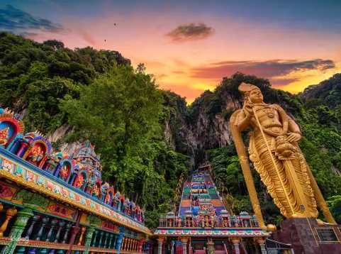 Batu Caves, Royal Selangor & Gua Lepak Half-Day Tour with Hotel Transfer | Kuala Lumpur