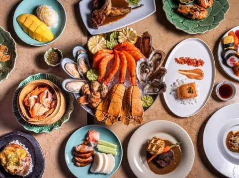 International Buffet at The Dining Room by Grand Hyatt Erawan Bangkok | Thailand
