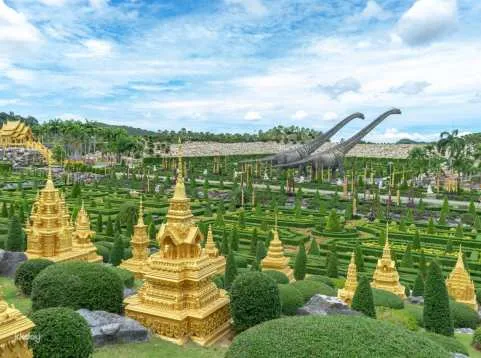 Pattaya Freestyle Private Tour from Bangkok or Pattaya: Pattaya Floating Market, Nong Nooch Tropical Garden & Khao Chi Chan | Thailand