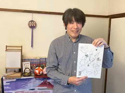 Manga artist experience guided by professionals in Tokyo