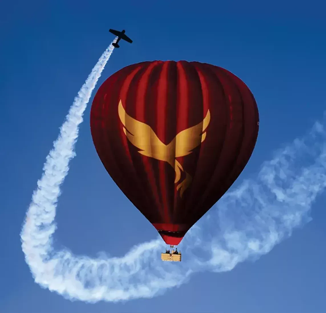 رحلة الطيران الأكروباتية في رأس الخيمة